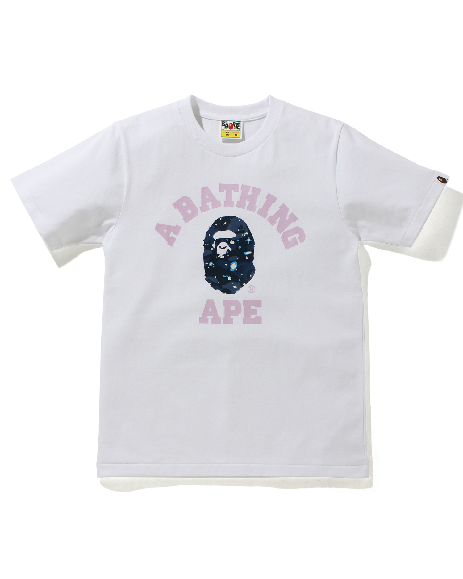 Bape space camo college 2024 tee