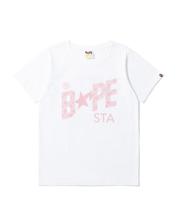 Sta Pattern Bape Sta Logo tee
