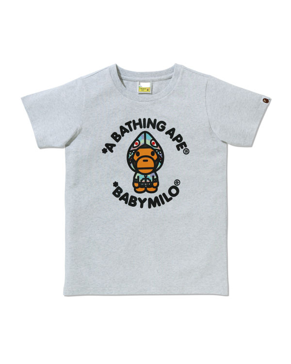 Pastel Multi Camo Milo Shark tee