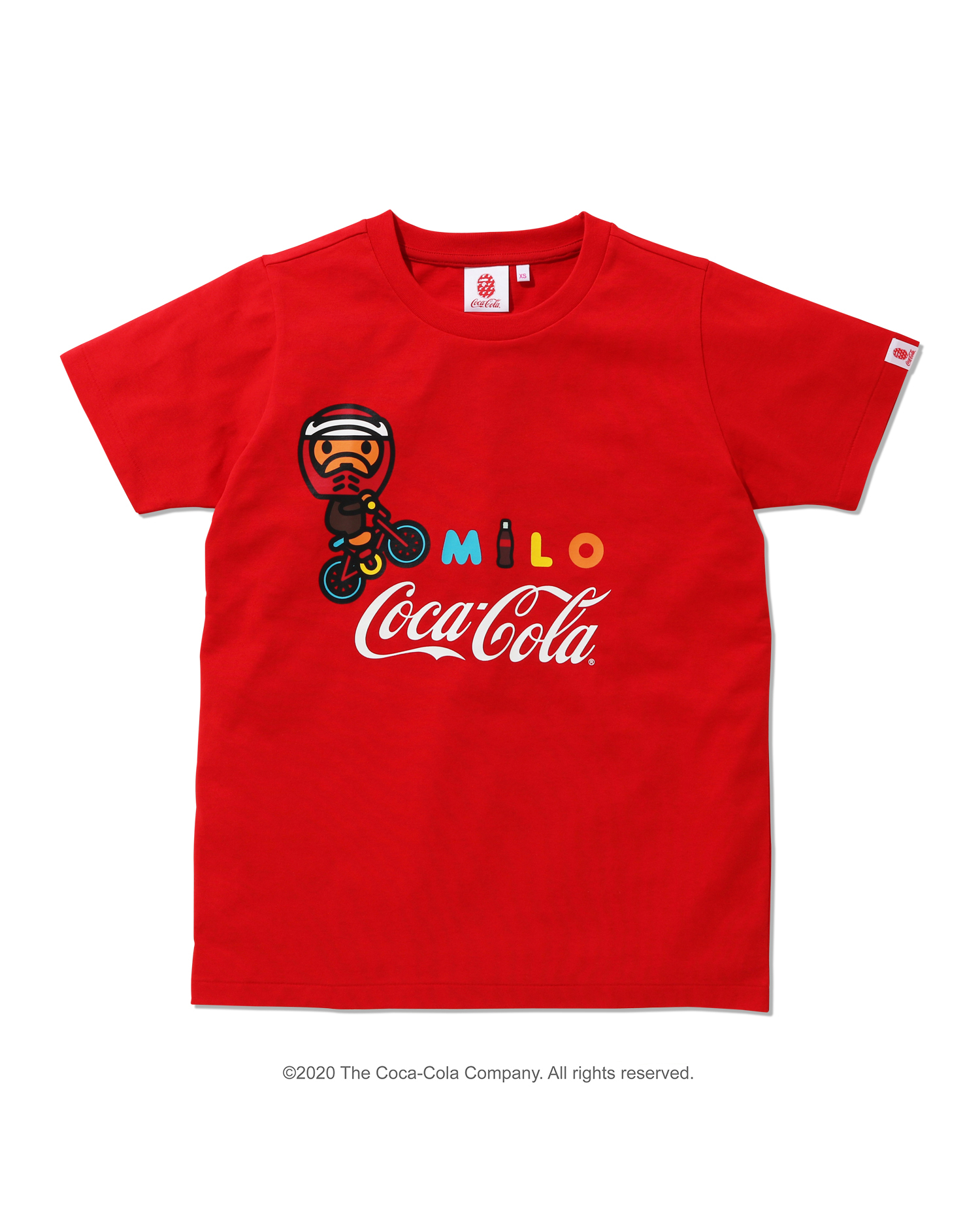 COCA-COLA BAPE APE MILO XLエイプ コカコーラ Tシャツ 白 - ブランド別