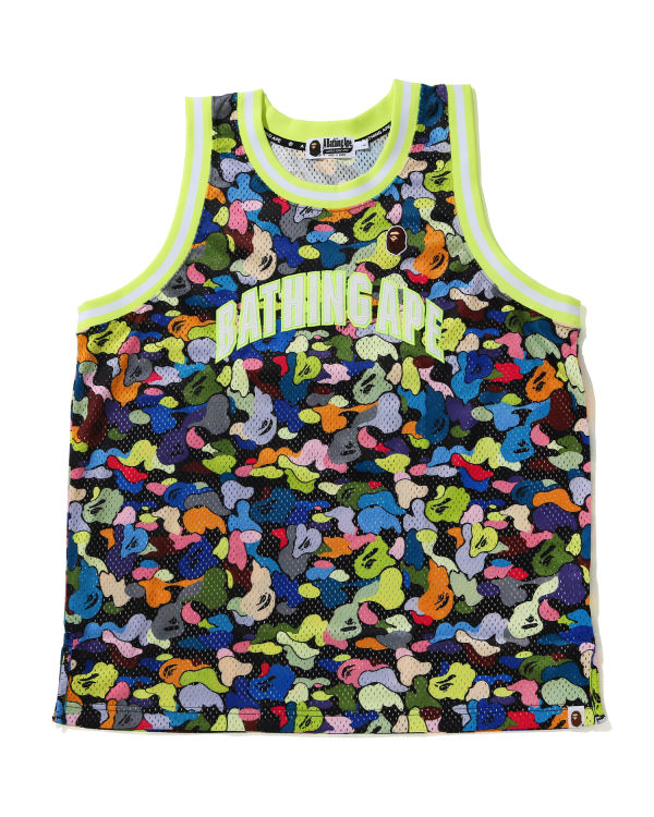Multi Camo Basketball tank top