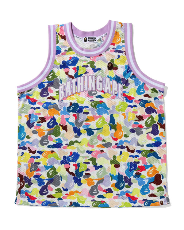 Multi Camo Basketball tank top