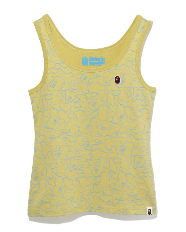 Line Camo Ape Head One Point tank top