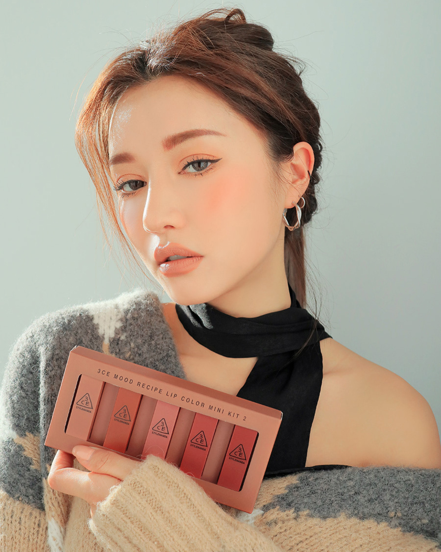 3ce mood recipe lip color mini kit