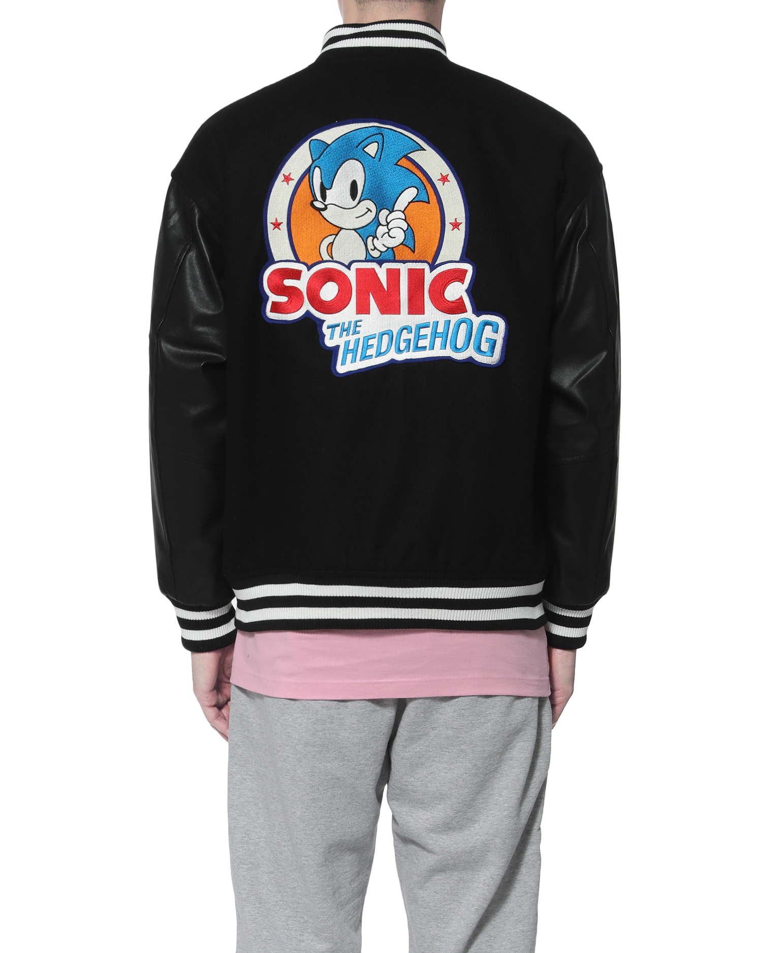 XLARGE® X Sonic the Hedgehog varsity jacket | ITeSHOP