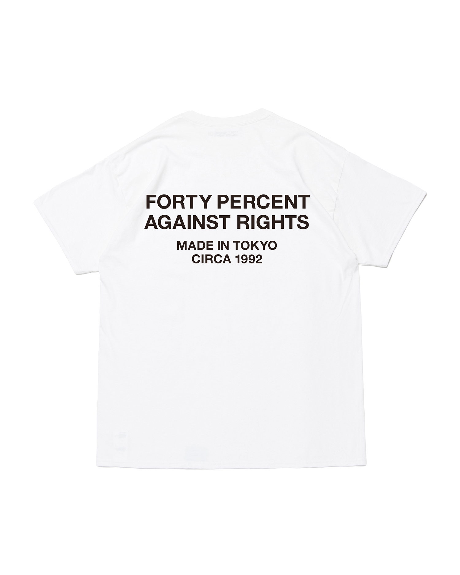 FORTY PERCENT AGAINST RIGHTS (FPAR) Know Your Enemy tee | ITeSHOP