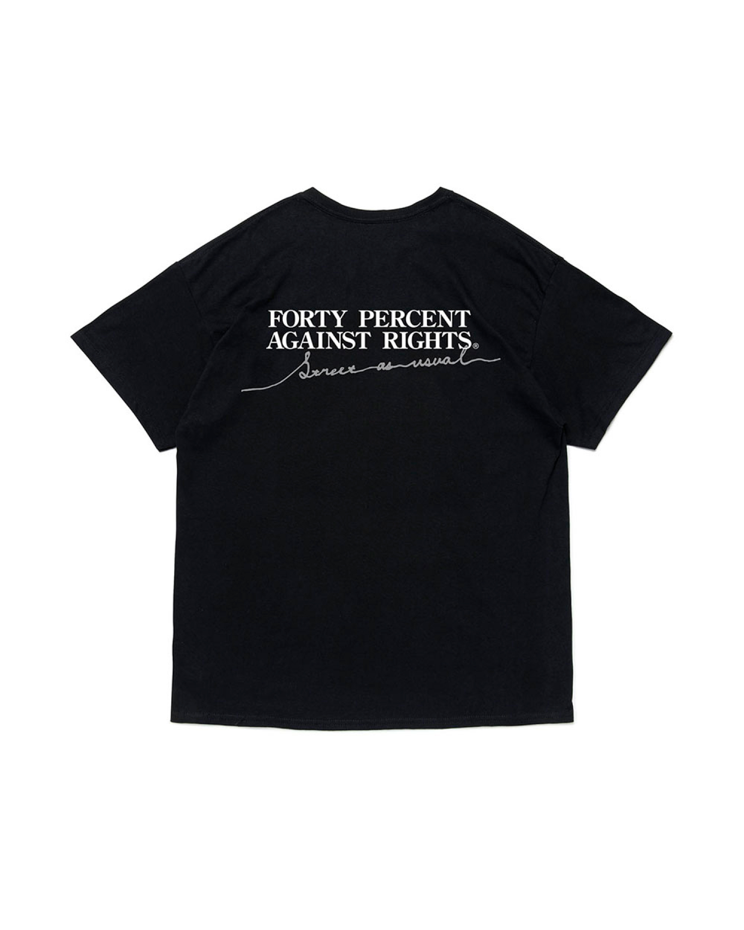 FORTY PERCENT AGAINST RIGHTS (FPAR) Logo tee | ITeSHOP