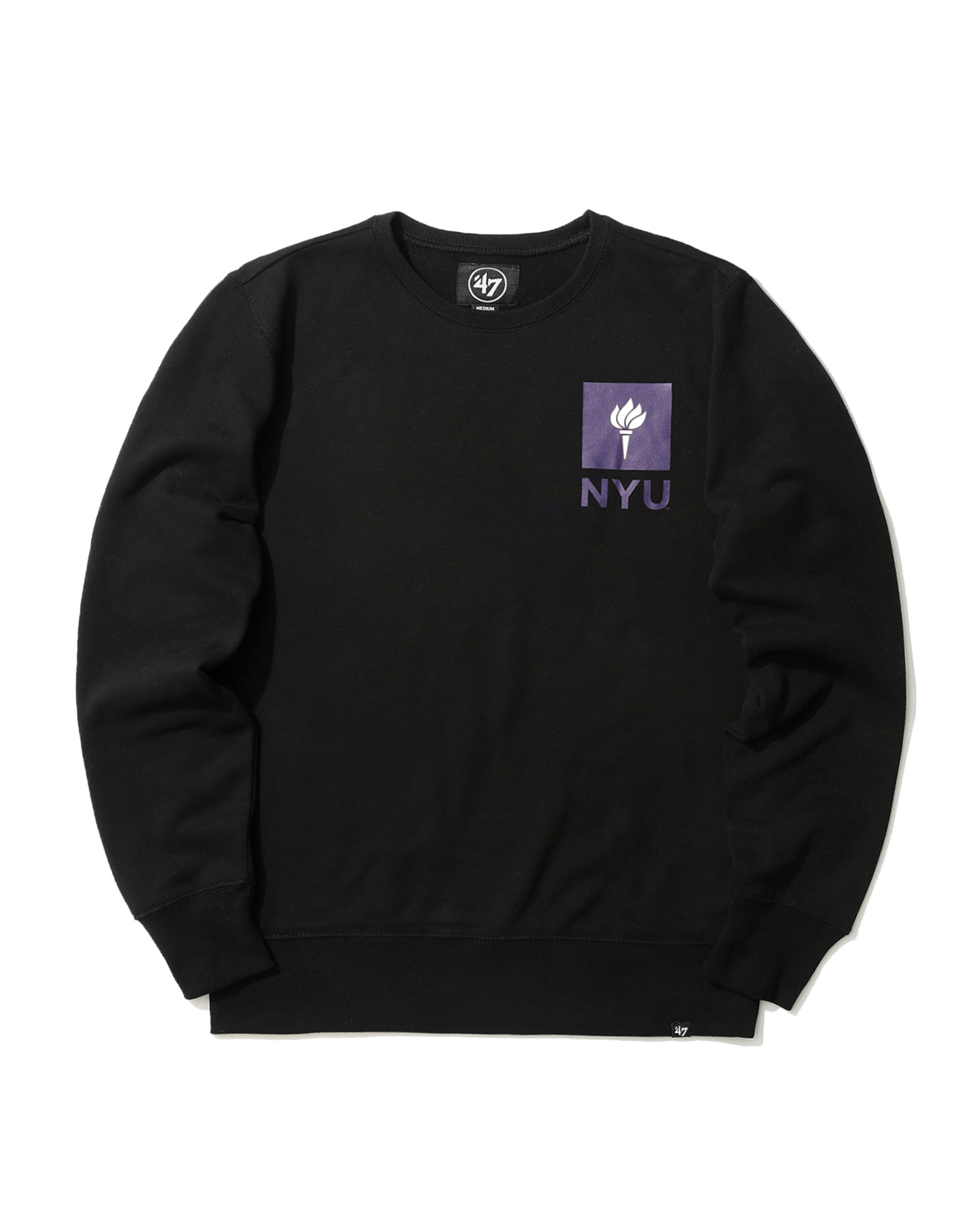 nyu crew neck