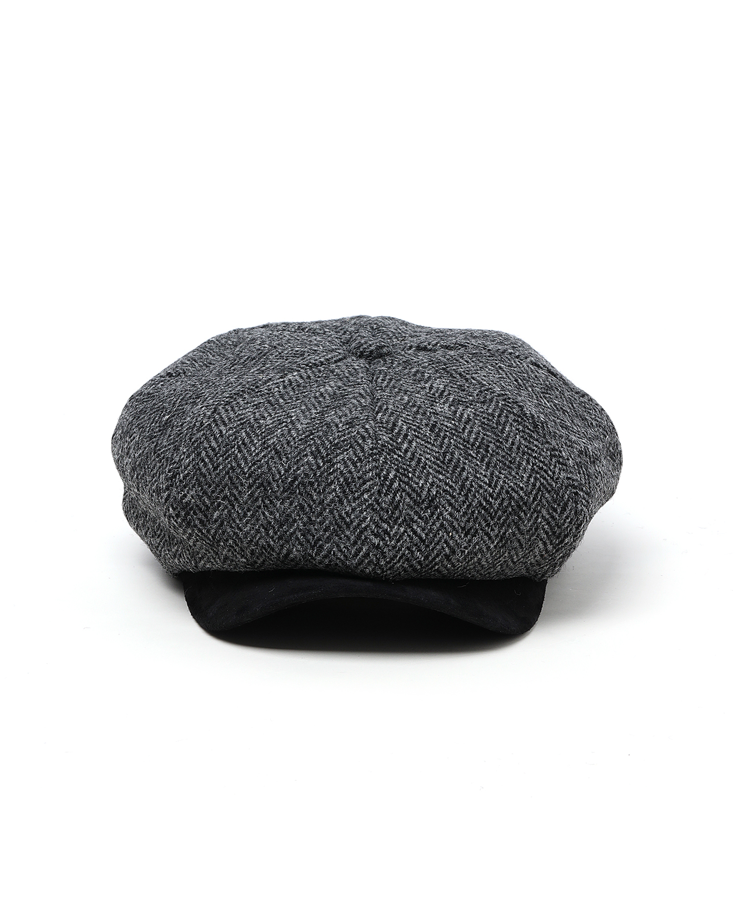 Wool newsboy cap