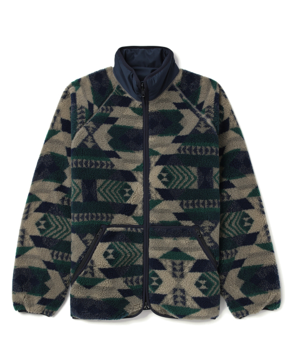 BEAMS PLUS Reversible fleece jacket