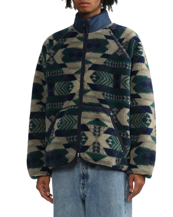 BEAMS PLUS Reversible fleece jacket