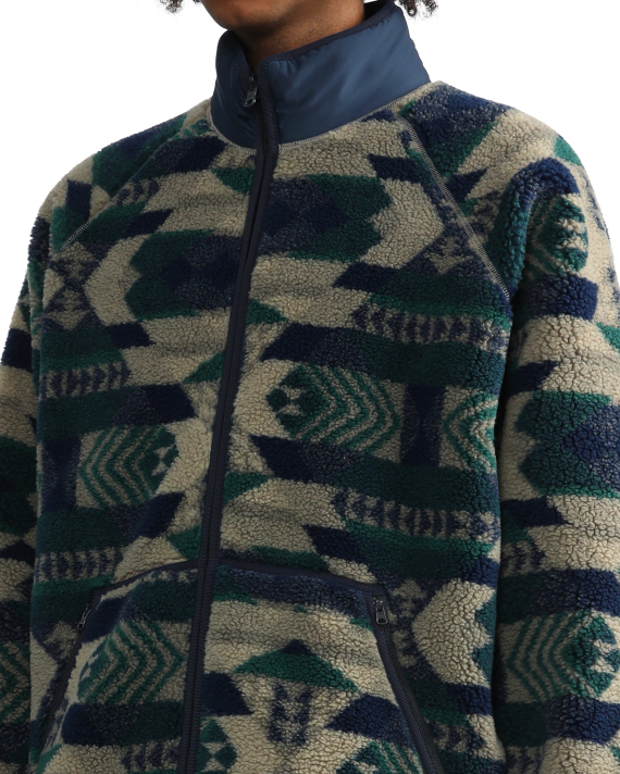 BEAMS PLUS Reversible fleece jacket
