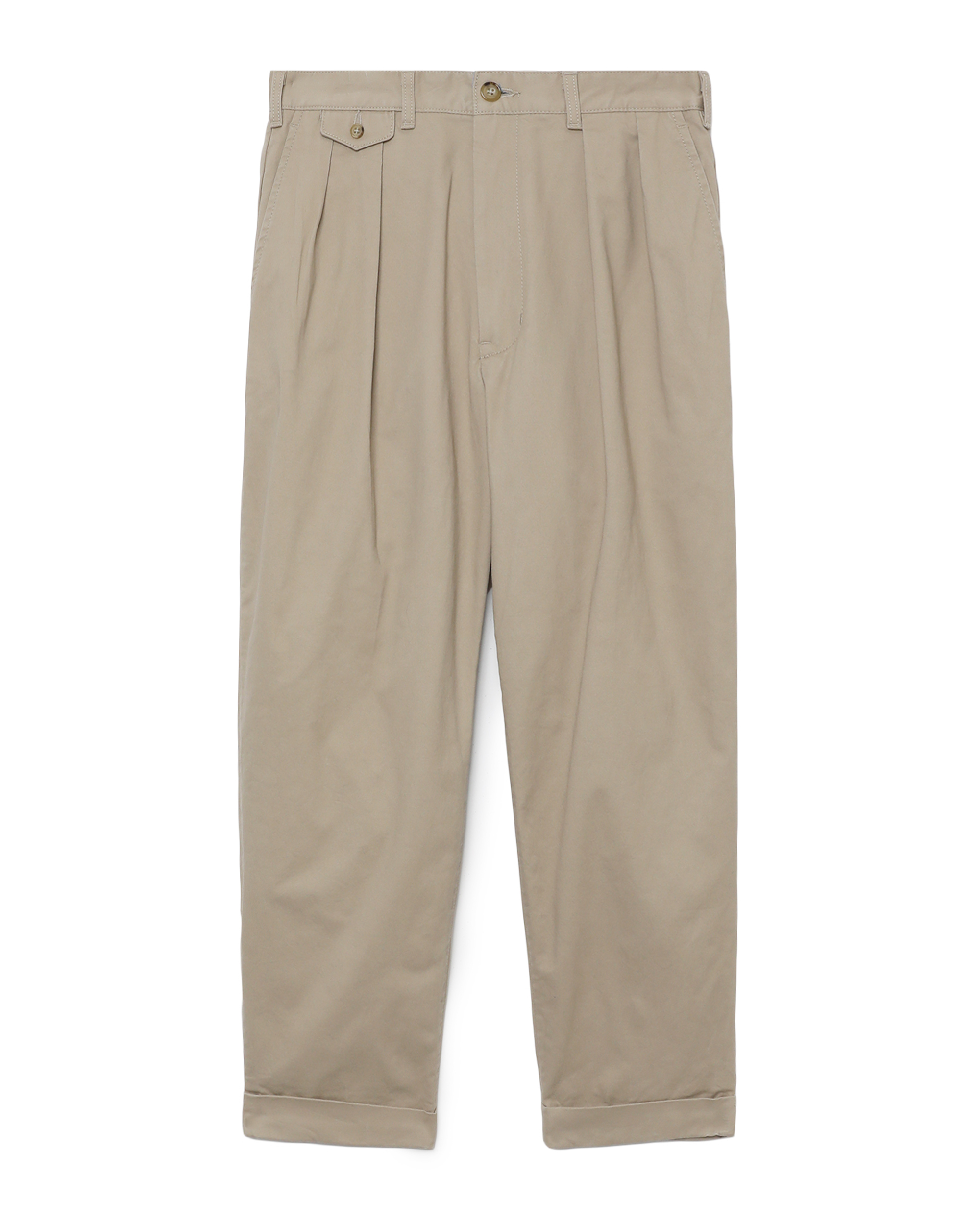 LORO PIANA Straight-Leg Pleated Cotton and Linen-Blend Trousers for Men |  MR PORTER