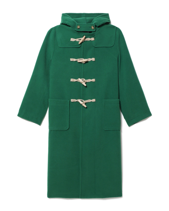 BEAMS BOY Toggle closure coat