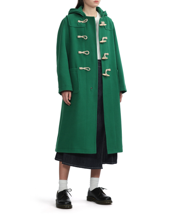 BEAMS BOY Toggle closure coat