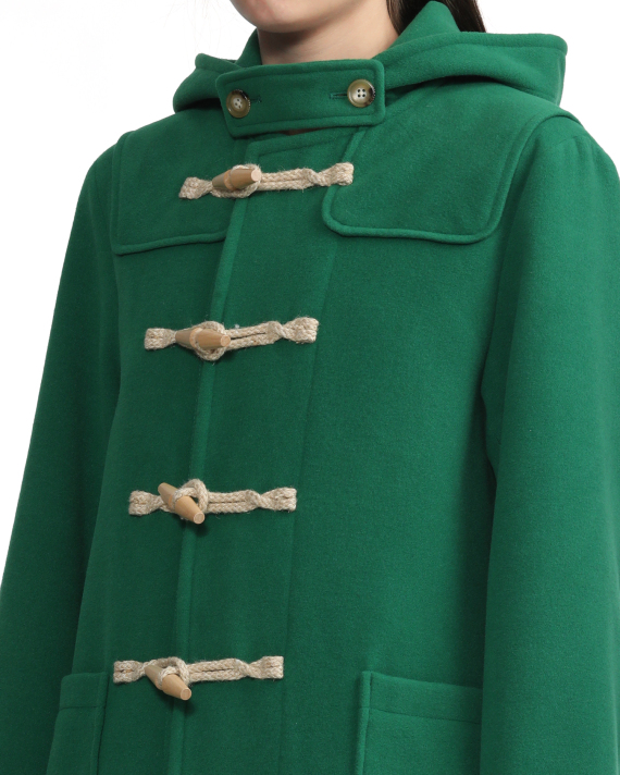 BEAMS BOY Toggle closure coat