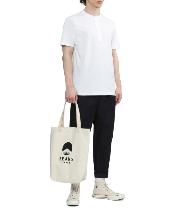 BEAMS JAPAN Logo tote bag