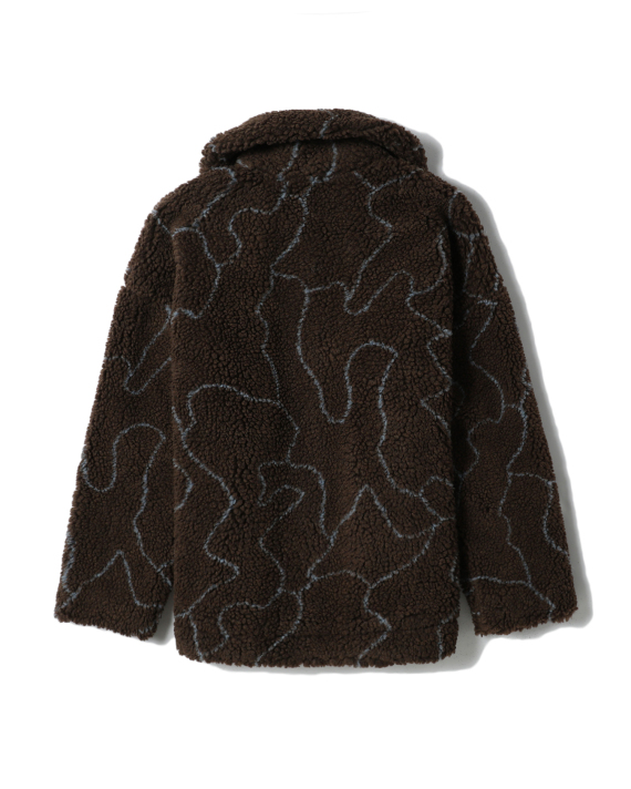 Patterned Fleece Jacket