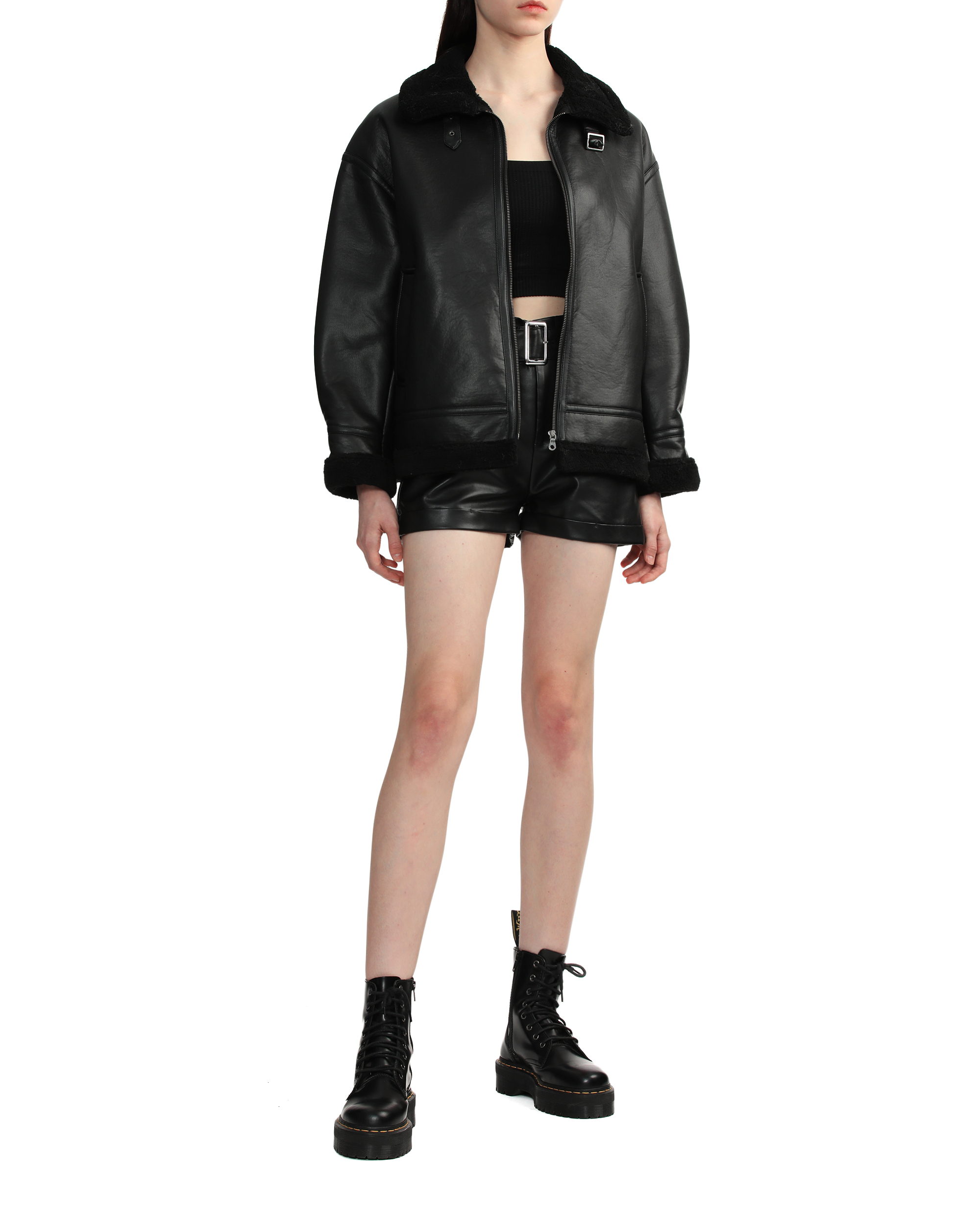 RAY BEAMS Faux-leather jacket | ITeSHOP