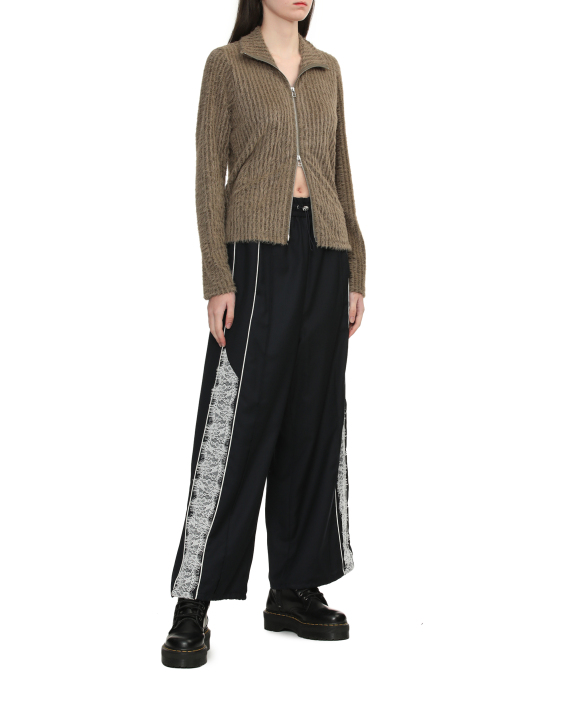 RAY BEAMS Side lace line pants