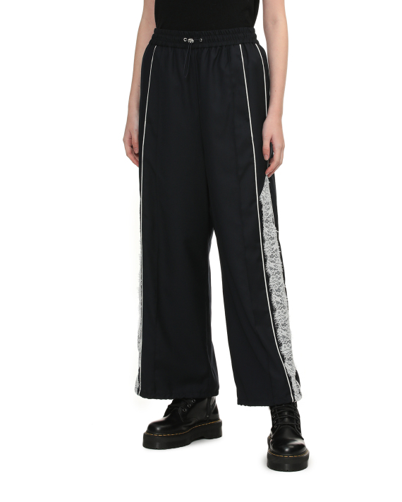 RAY BEAMS Side lace line pants
