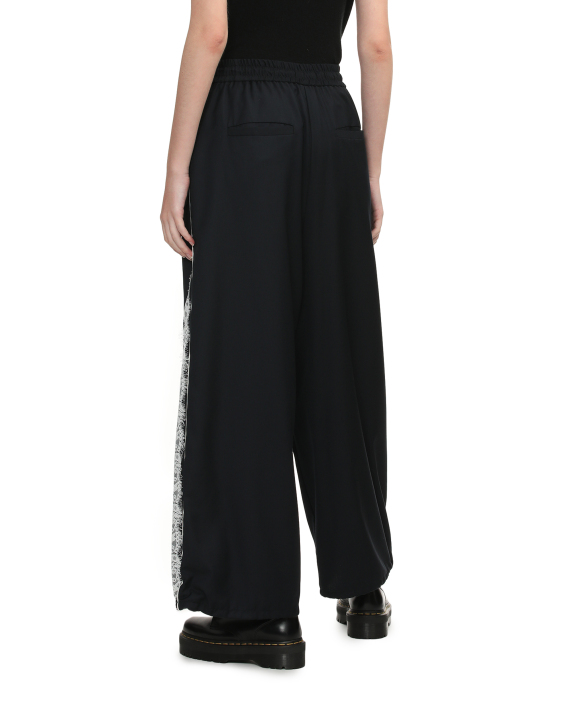 RAY BEAMS Side lace line pants