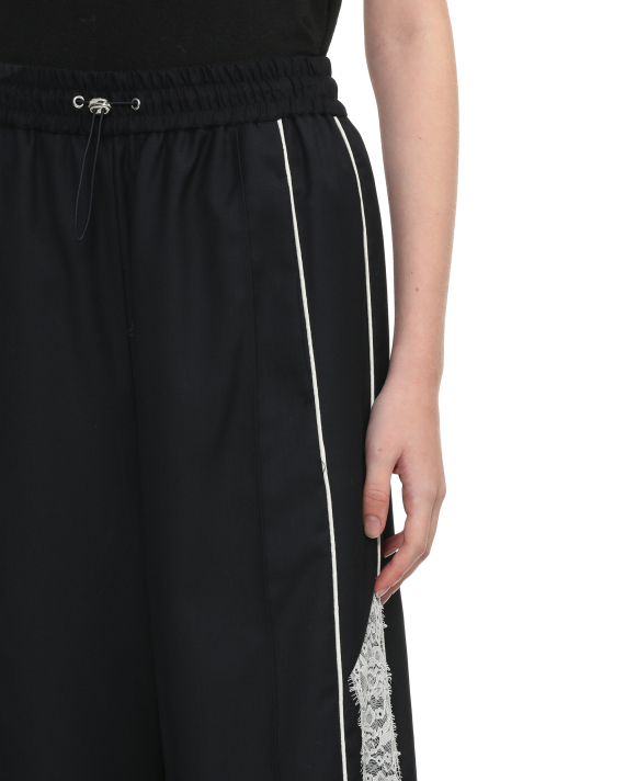 RAY BEAMS Side lace line pants