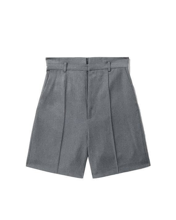 Pintuck tailored shorts image number 0