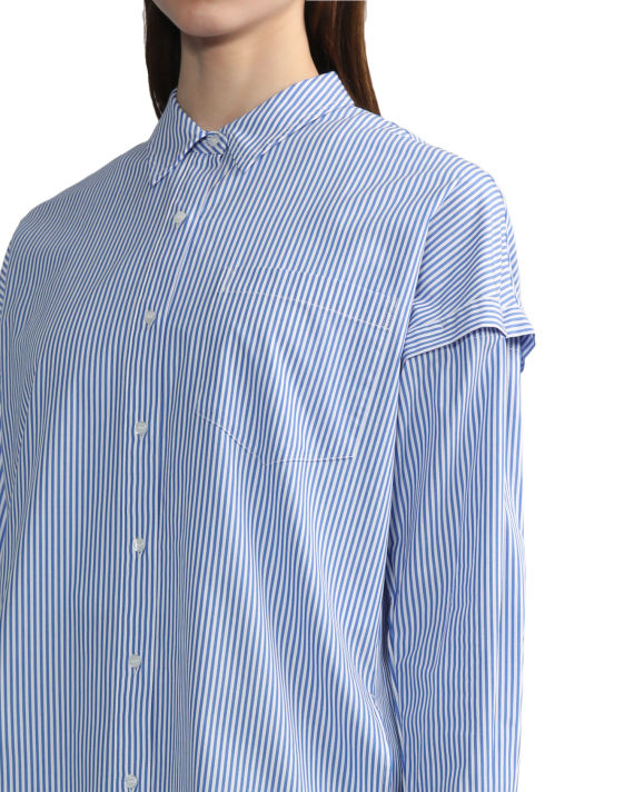Layered sleeve detail shirt image number 4