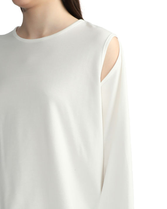 Cut-out long-sleeve top image number 4
