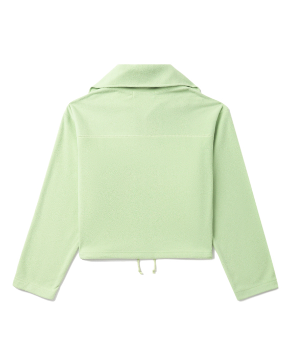 RAY BEAMS Half-zip fleece pullover