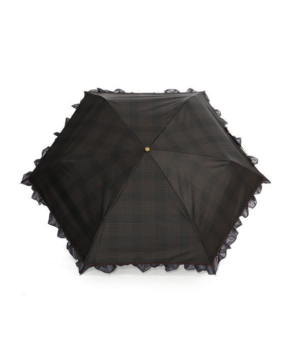 Frill rain and shine folding umbrella image number 0