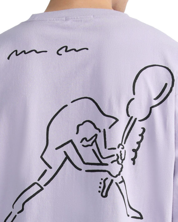 Graphic print long sleeve tee image number 4