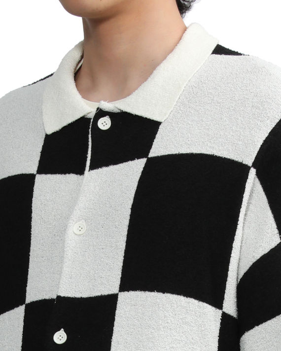 Checkered cardigan image number 4