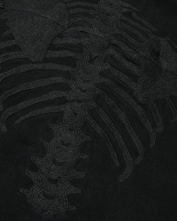 FIVE CM Skeleton denim jacket