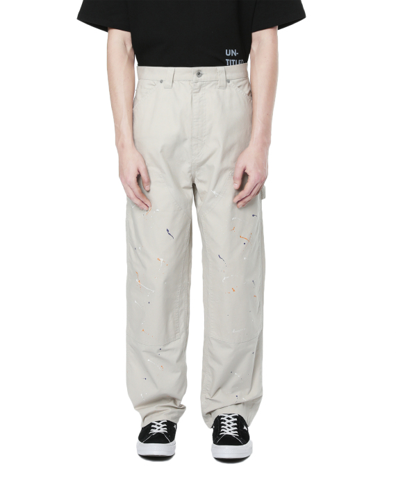 FIVE CM Paint splatter pants
