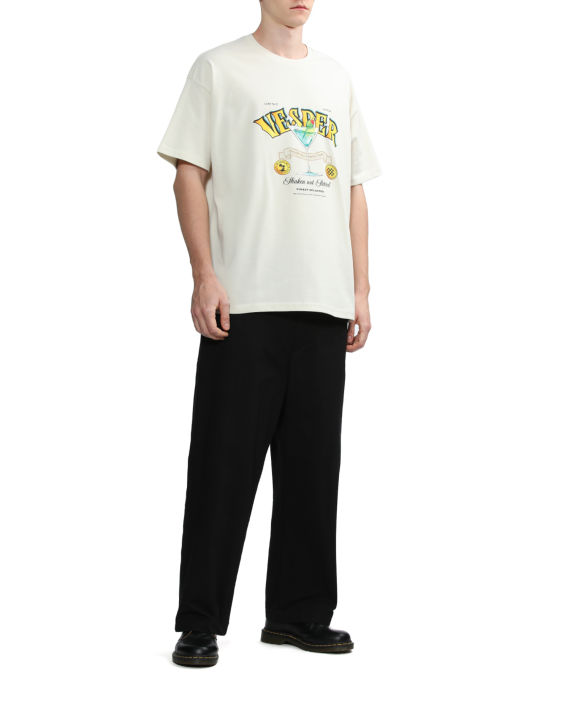 Relaxed twill pants image number 1