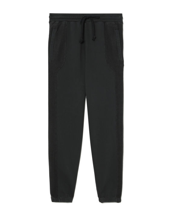 Terry patch drawstring sweatpants image number 0
