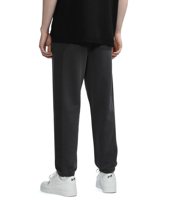 Terry patch drawstring sweatpants image number 3