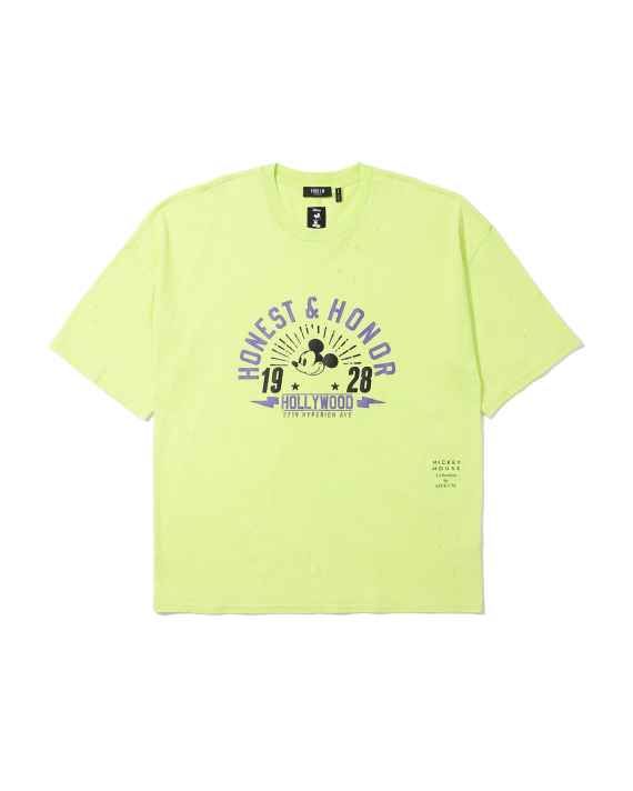 FIVE CM X Disney Mickey Mouse Honest & Honor tee