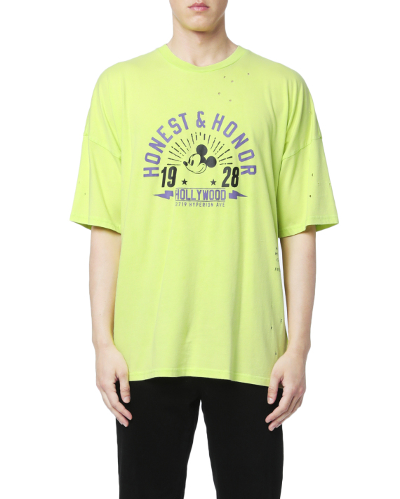FIVE CM X Disney Mickey Mouse Honest & Honor tee