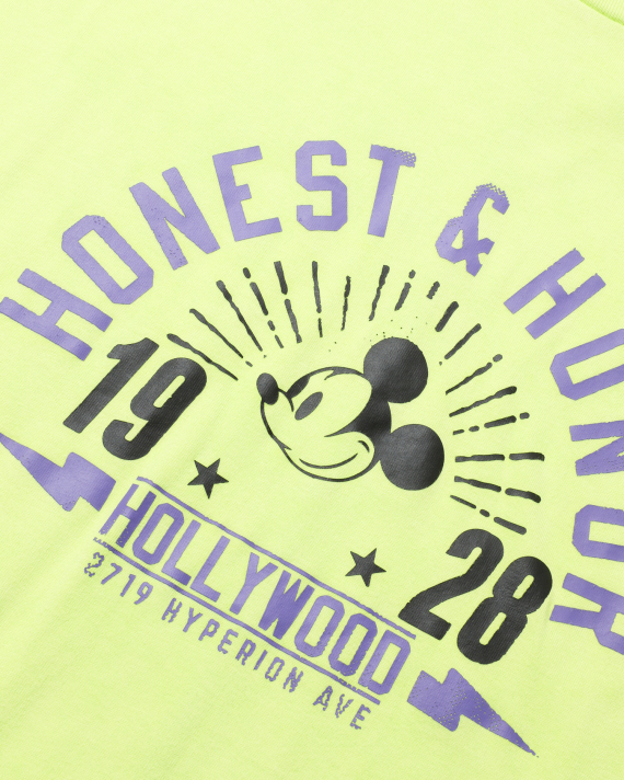FIVE CM X Disney Mickey Mouse Honest & Honor tee