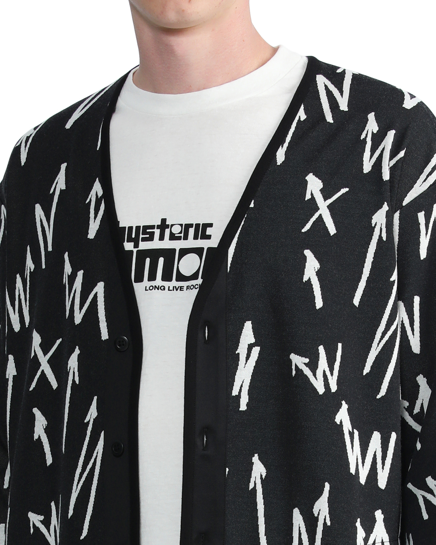 roarguns ARROW JACQUARD CARDIGAN 完売 メンズ | aureaagencia.com