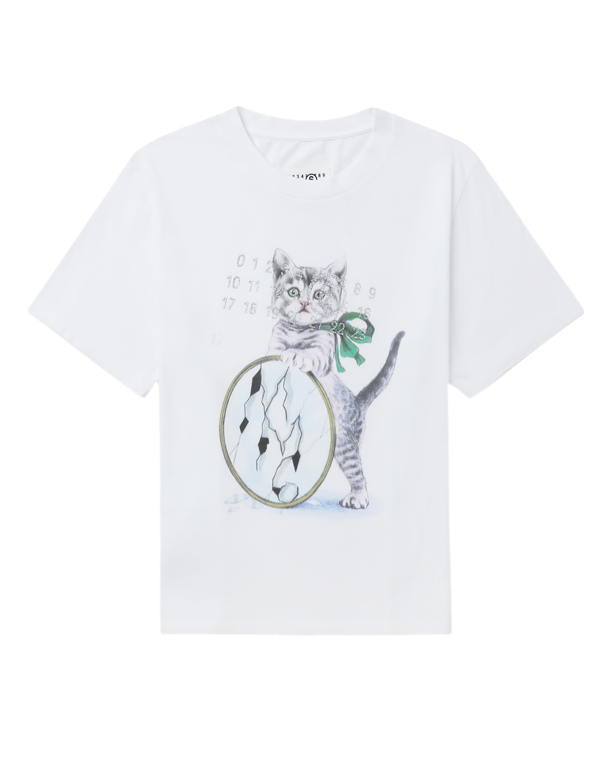 トップス 24ss mm6 cat tee Cat T-Shirt Taupe | Garmentory