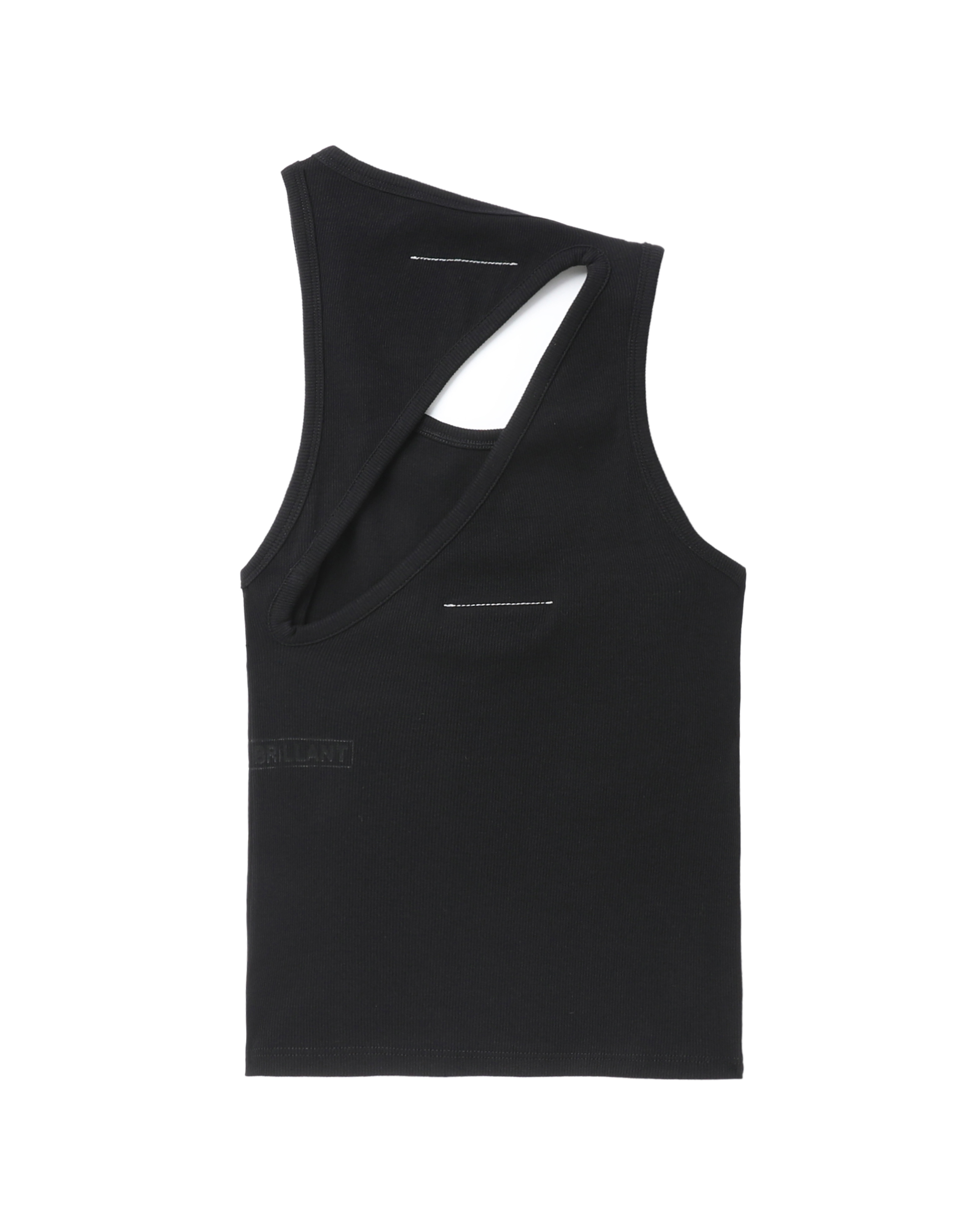 MM6 MAISON MARGIELA Asymmetrical cut out tank top | ITeSHOP