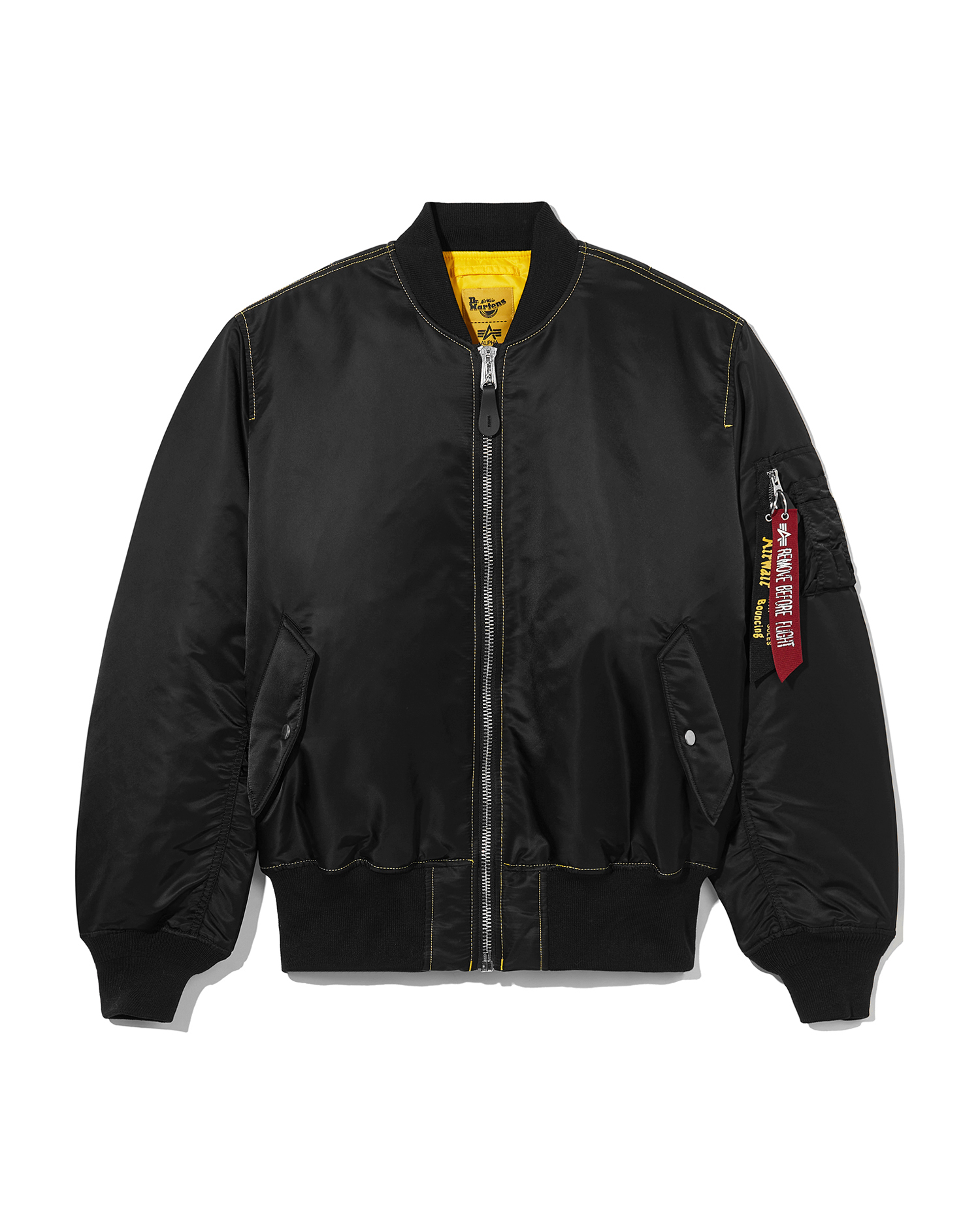 Dr martens 2024 bomber jacket black