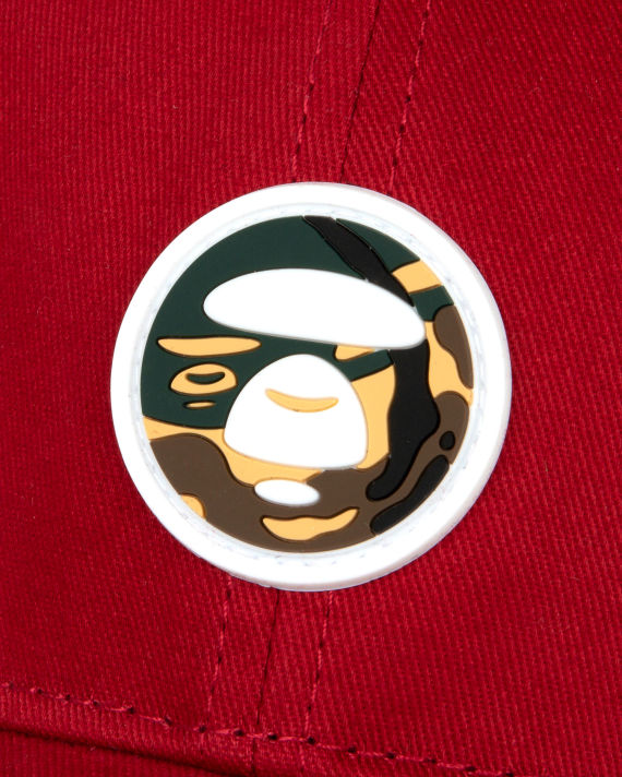 Moonface camo patch baseball cap image number 4