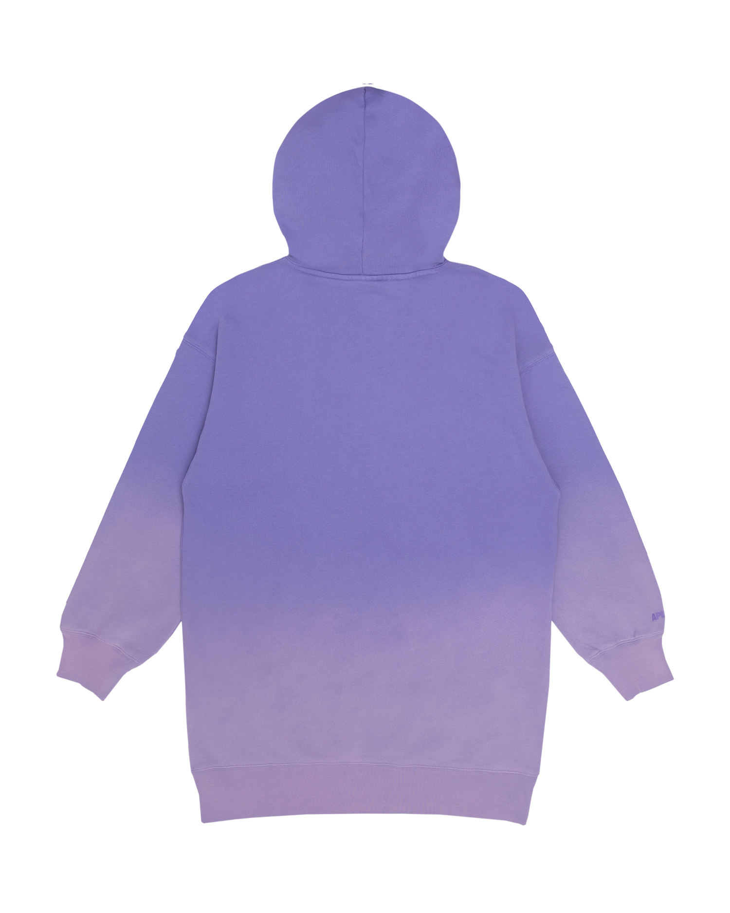 AAPE Moonface gradient hoodie dress | ITeSHOP