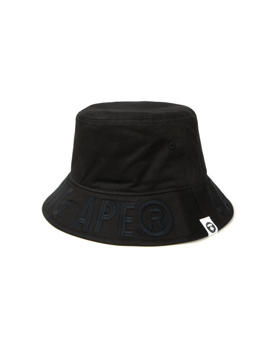 Logo embroidered plaid bucket hat image number 0
