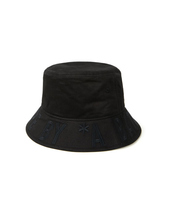 Logo embroidered plaid bucket hat image number 1